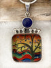 Deco Glass Collection Tree of Life Colors Pendant