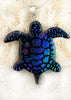 Beach Girl Turtle Pendant