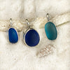 Coastal Glass Collection Blue Sky Pendant