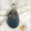 Coastal Glass Collection Blue Sky Turtle  Pendant